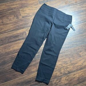 Alfani Black Pull On Tummy Control Skinny Leg Trouser Pants
